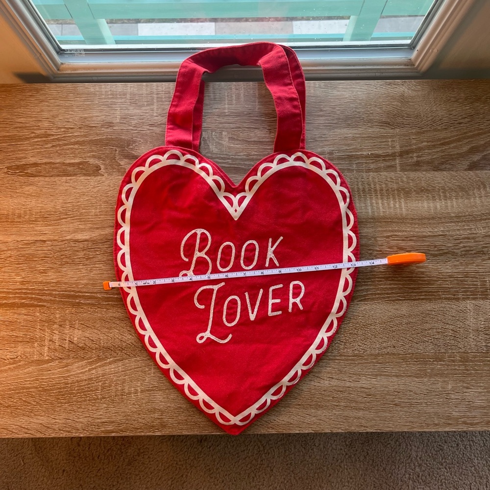 Barnes & Noble Red Heart 'Book Lover' Tote - Picture 2 of 6